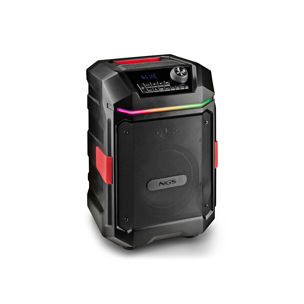 ngs wild bash compact altavoz para fiestas negro 40 w