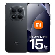 xiaomi redmi note 15 pro 5g 17,4 cm (6.83") sim doble android 15 usb tipo c 8 gb 512 gb 6580 mah negro