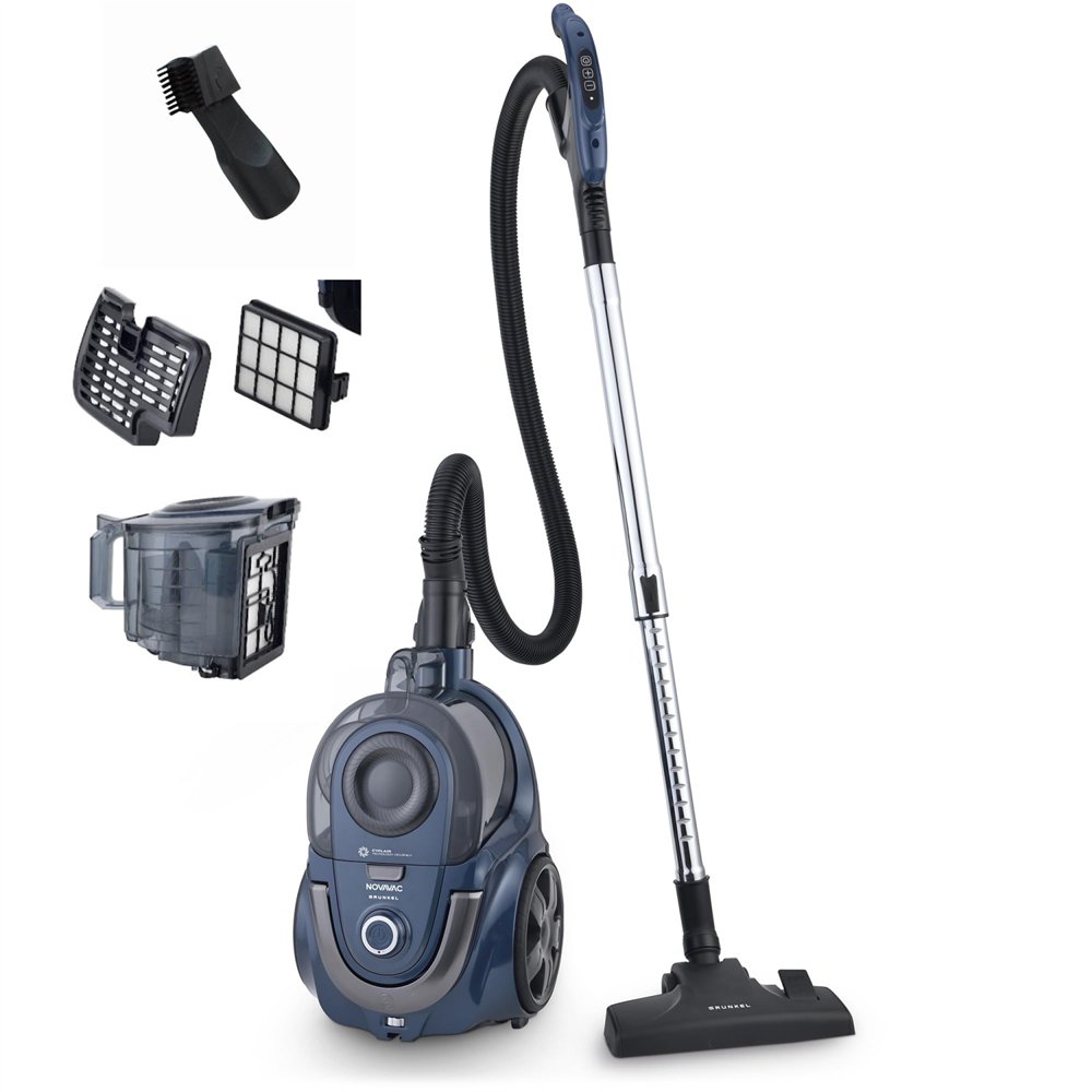 grunkel novavac aspiradora 2,2 l aspiradora cilíndrica secar 700 w sin bolsa