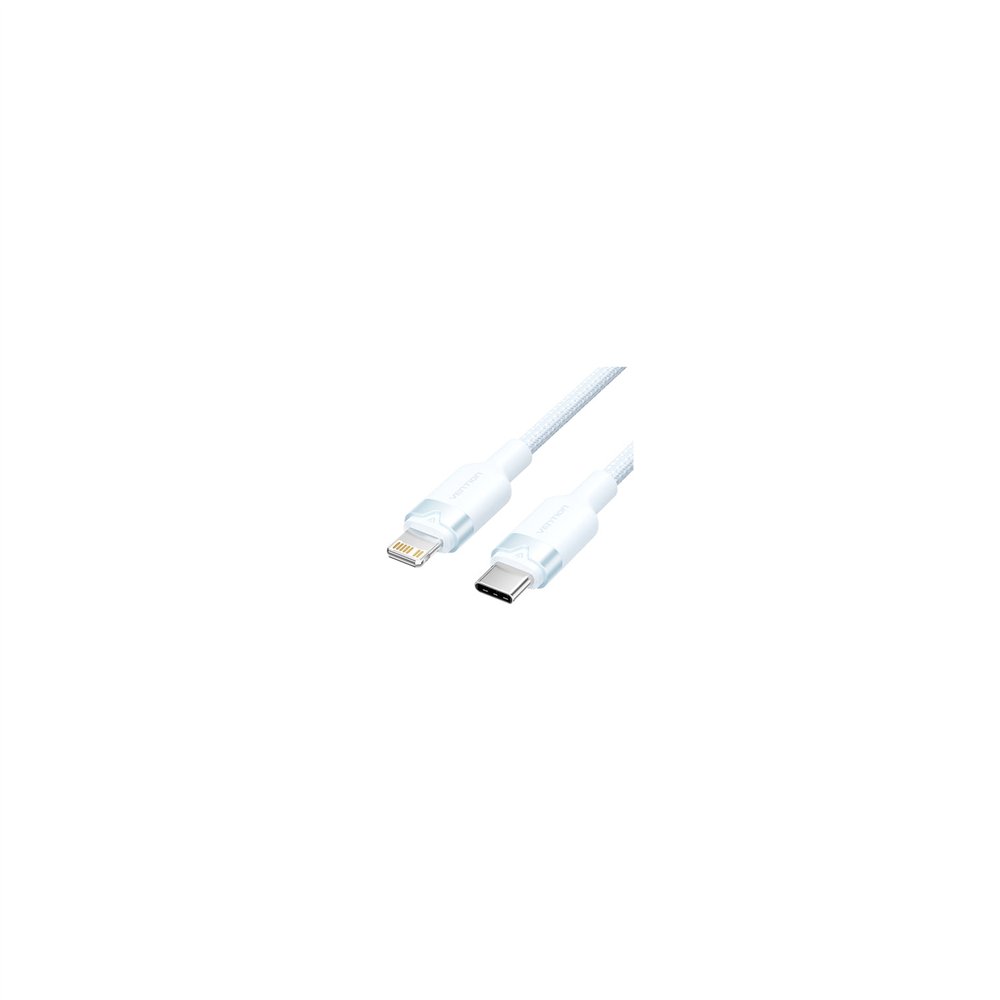vention lalsh cable de conector lightning 2 m azul