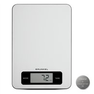 grunkel bc-cookxt báscula de cocina acero inoxidable encimera rectángulo báscula electrónica de cocina