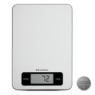 grunkel bc-cookxt báscula de cocina acero inoxidable encimera rectángulo báscula electrónica de cocina