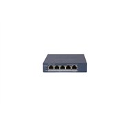 hikvision ds-3e1505p-ei switch gestionado gigabit ethernet (10/100/1000) energía sobre ethernet (poe) gris