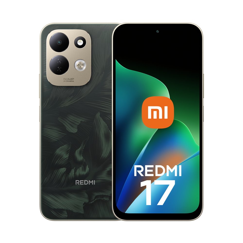 xiaomi redmi 17 17,8 cm (6.99") 4g usb tipo c 4 gb 256 gb 7500 mah verde
