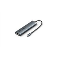 vention tgvhb hub de interfaz usb tipo c 5000 mbit/s gris