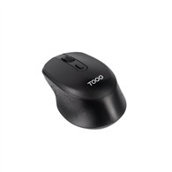 tooq ratón inalámbrico, 1600 dpi, 4 botones, negro