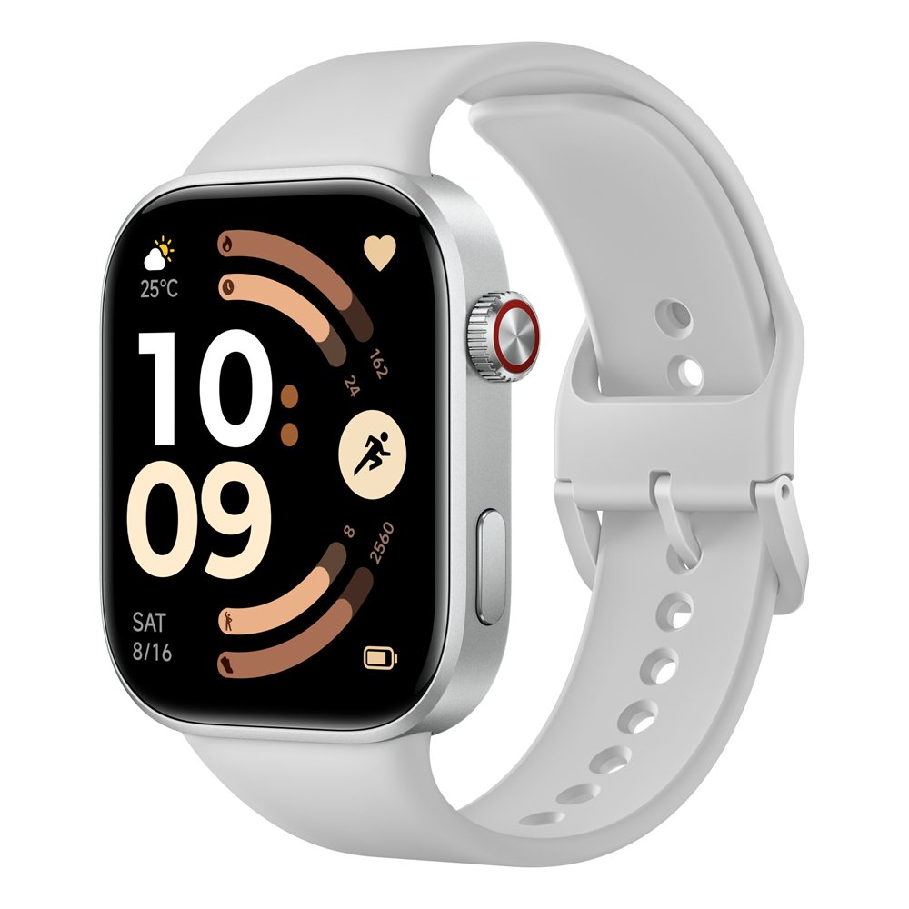 xiaomi watch 6 5,26 cm (2.07") amoled 46 mm digital 432 x 514 pixeles pantalla táctil plata