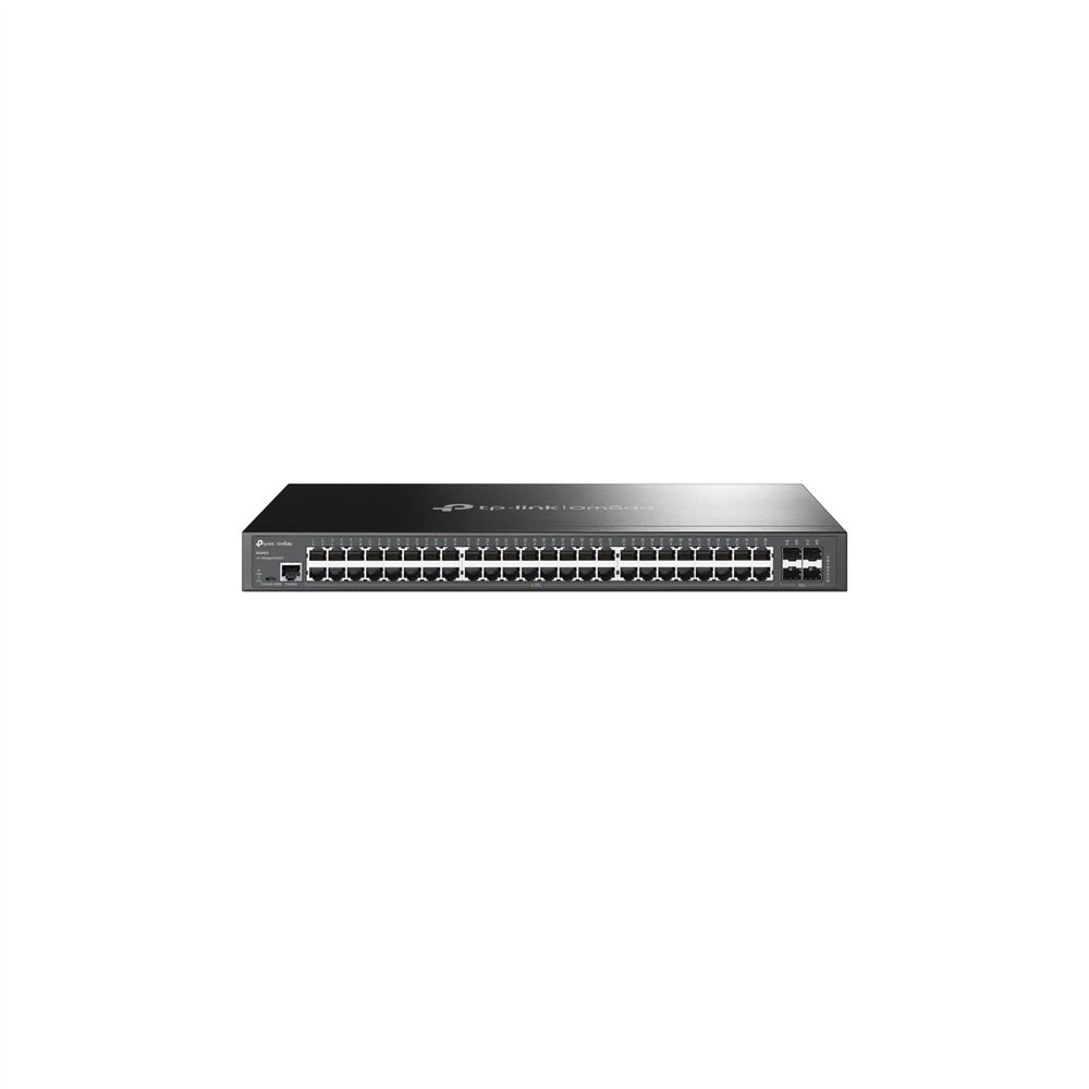 tp-link omada sg3452 switch gestionado l2+ gigabit ethernet (10/100/1000) 1u negro