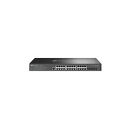 tp-link omada sg3428x switch gestionado l2+/l3 gigabit ethernet (10/100/1000) 1u negro