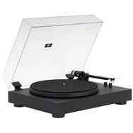 fonestar vinyl-13 tocadisco tocadiscos de tracción por correa negro totalmente automático