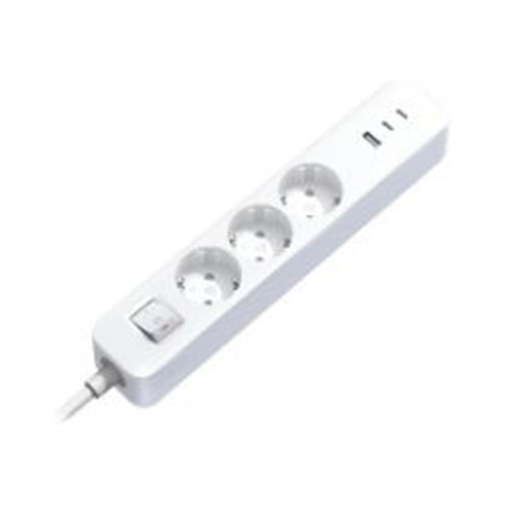 regleta xiaomi 20w 3 tomas 1xusb-a 2xusb-c (bhr07ukeu)