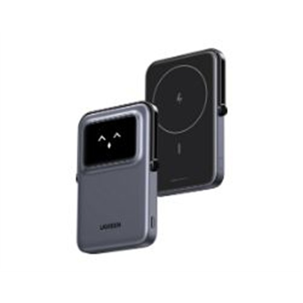 powerbank ugreen 5000mah 20w inalámbrico negro (35605b)