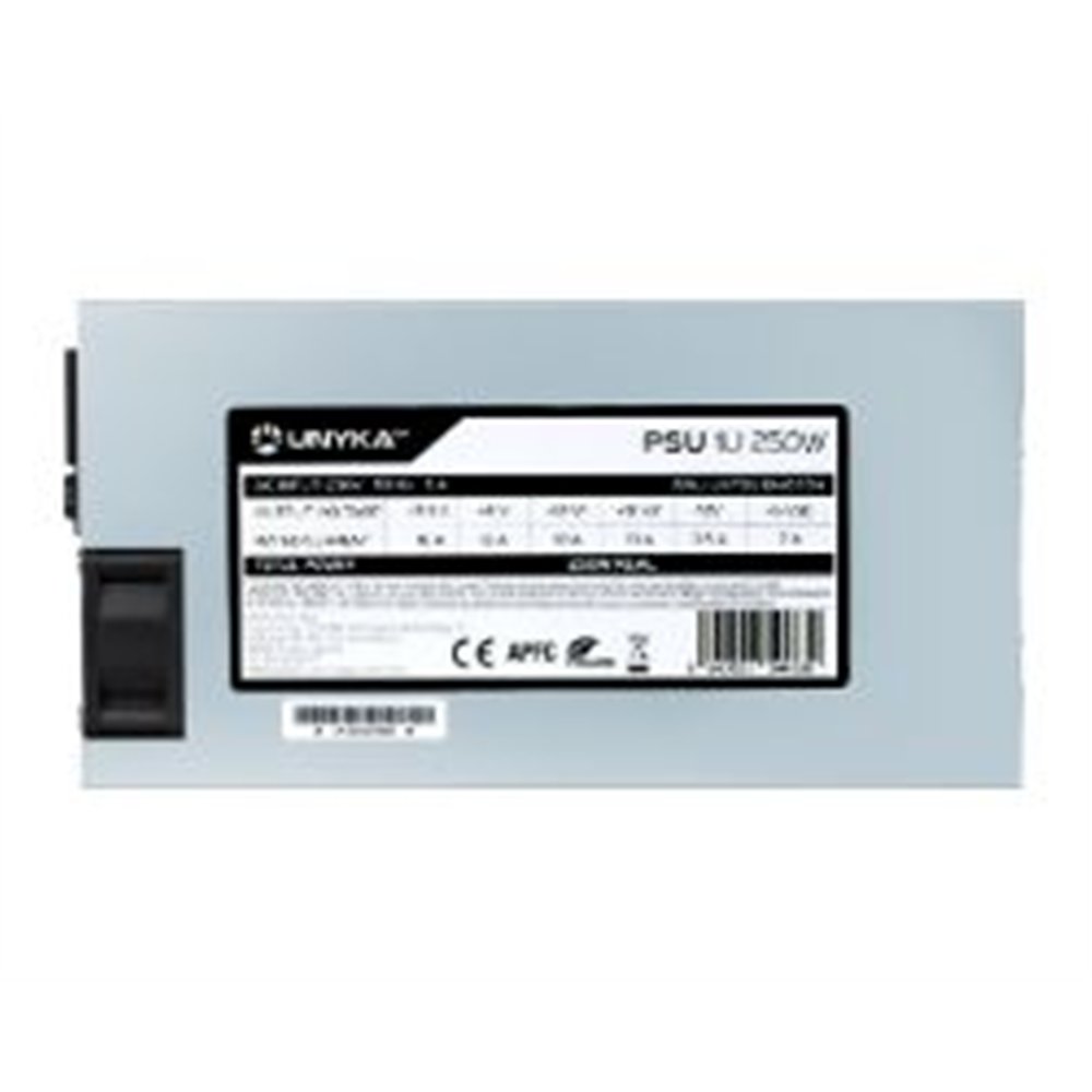fuente unyka flex 1u estándar 250w plata (ukpsu1u40004)