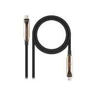 nanocable usb-c/m a usb-c/m 60w 10m negro (10.01.4610)