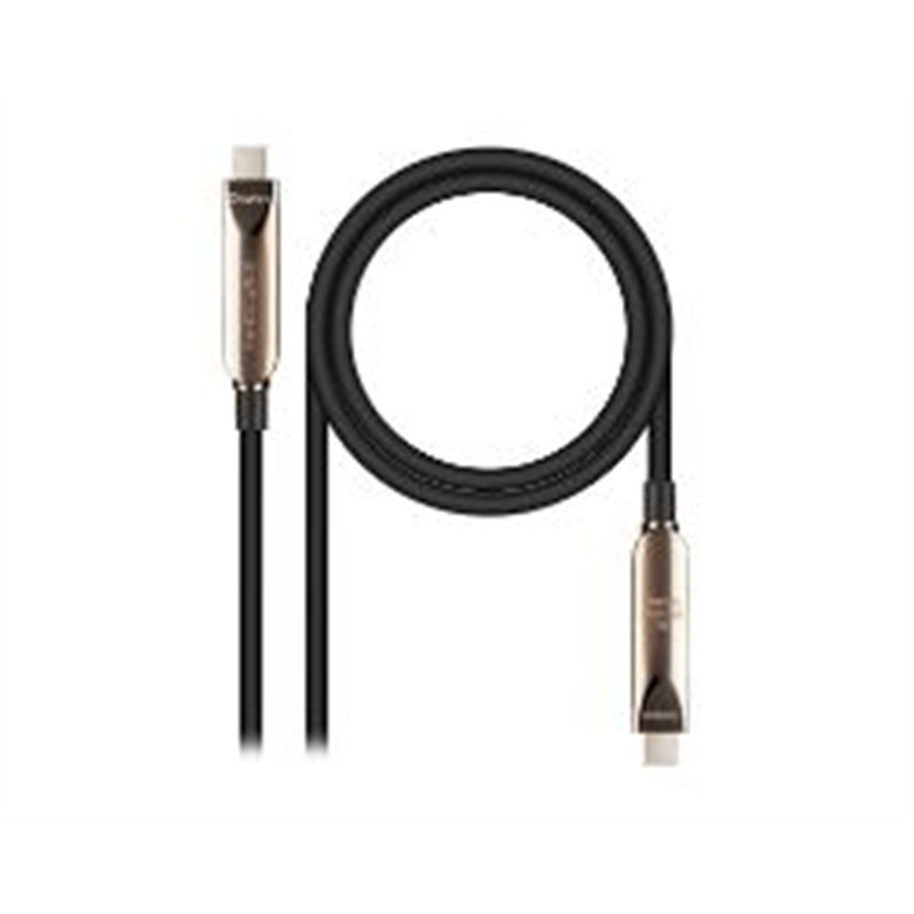nanocable usb-c/m a usb-c/m 60w 10m negro (10.01.4610)