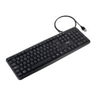 teclado tooq 104 teclas usb 1.35m negro (tqk-2002-b)