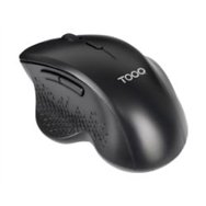 ratón tooq ergonómico rf wireless negro (tqmwg-1105-b)