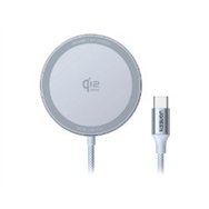 cargador ugreen magflow inalámbrico 25w gris (55959)