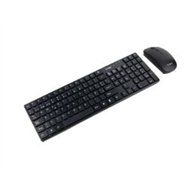 teclado+ratón tooq slim rf wireless negro(tqkmw-3102-b)