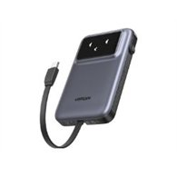 power bank ugreen 10000mah qc 30w usb-c gris (35603b)