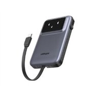 power bank ugreen 10000mah qc 30w usb-c gris (35603b)
