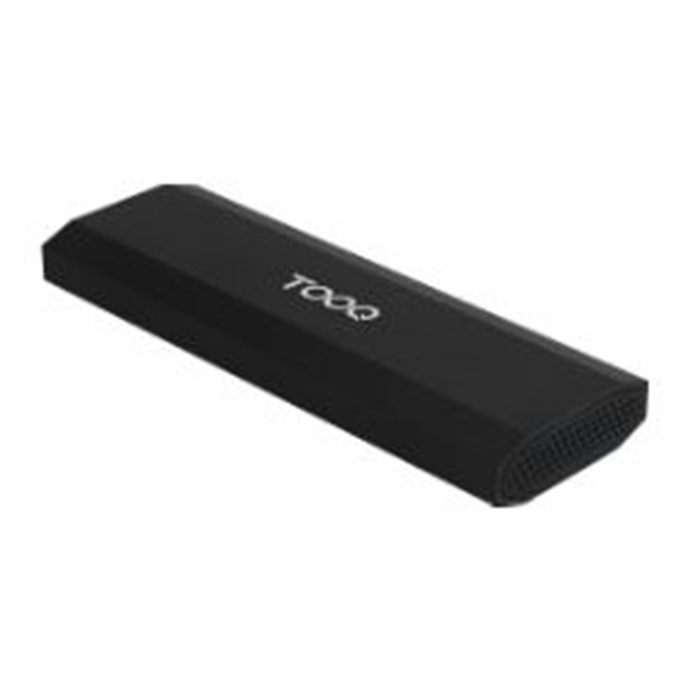 caja ext tooq ssd m.2 nvme pcie usb-c negra (tqe-2231b)