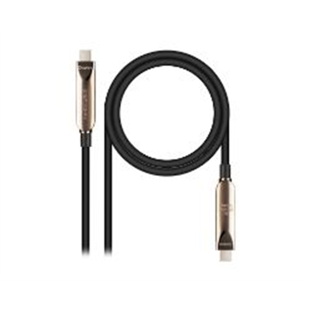nanocable usb-c/m a usb-c/m 60w 5m negro (10.01.4605)