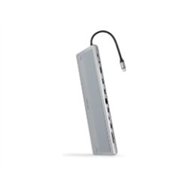 hub conversor nanocable usb-c 12 en 1 gris (10.16.1012)