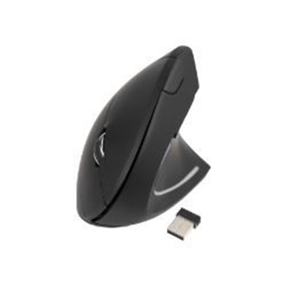 ratón vertical tooq rf wireless negro (tqmwg-1104-b)