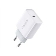 cargador de pared ugreen 20w 1xusb-c blanco (60450)
