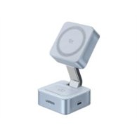 cargador ugreen magflow inalámbrico 25w azul (55960b)