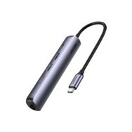 replicador de puertos ugreen usb-c gris (ug10919)