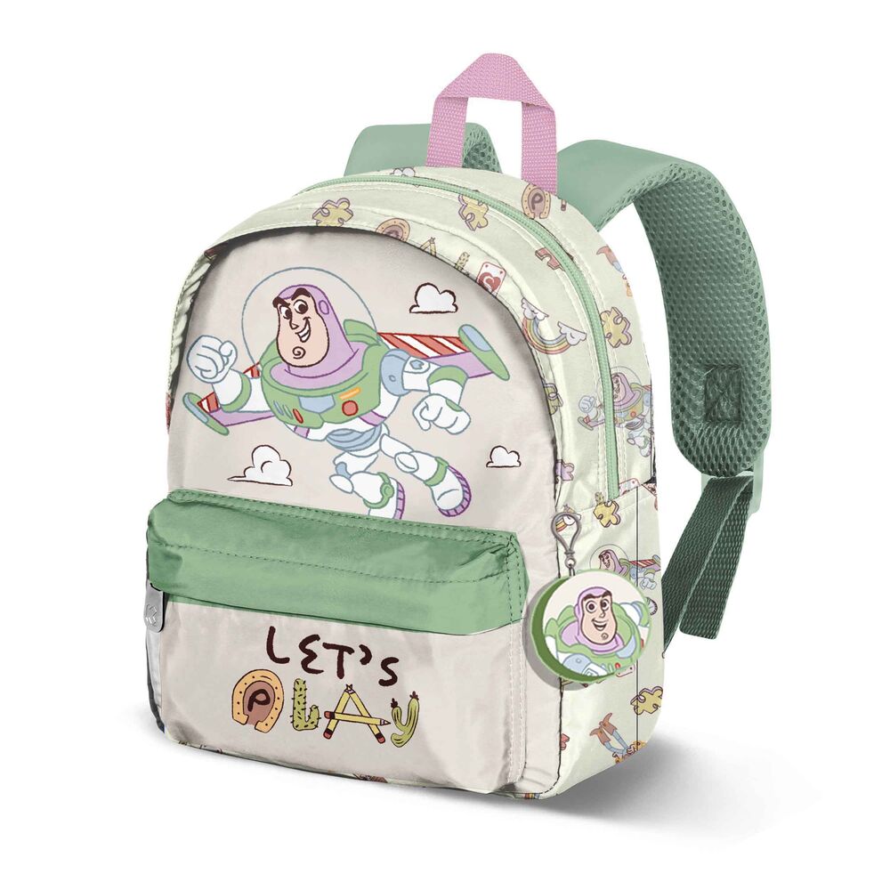 mochila buzz toy story disney pixar 27cm