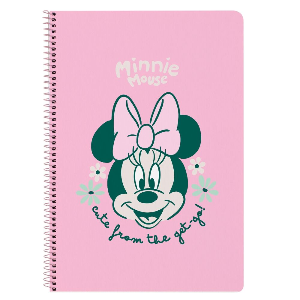 cuaderno a4 minty minnie disney