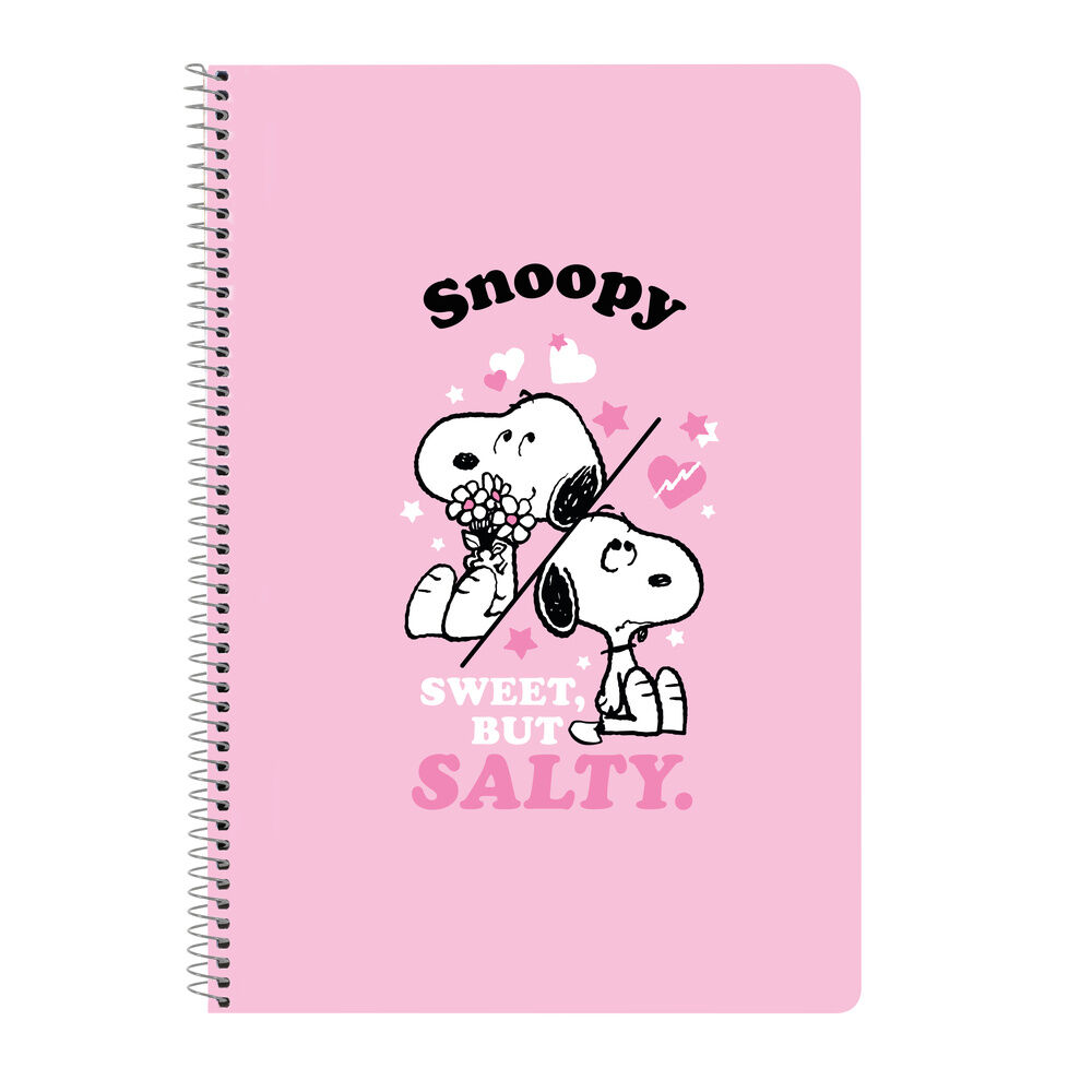 cuaderno a4 snoopy