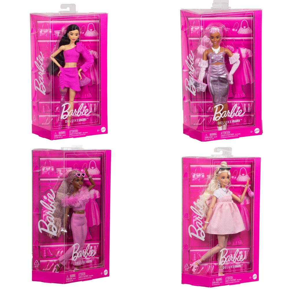 muñeca deluxe barbie surtido