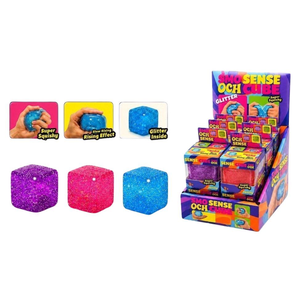 juguete antiestres smo sense och cube 4,5cm surtido