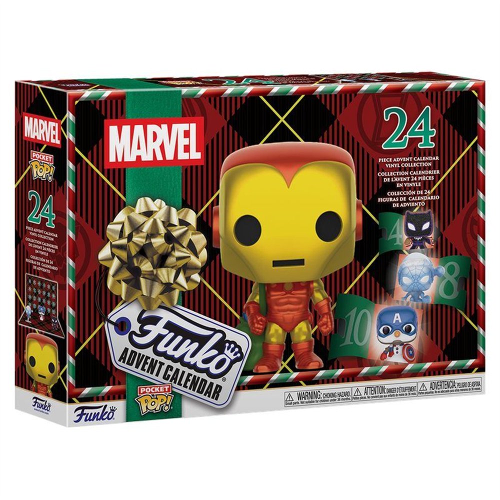calendario adviento pocket pop marvel