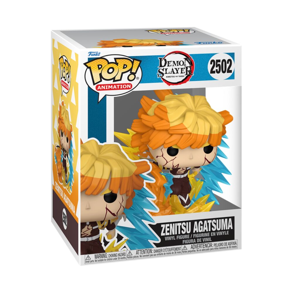 figura pop premium demon slayer zenitsu agatsuma glow