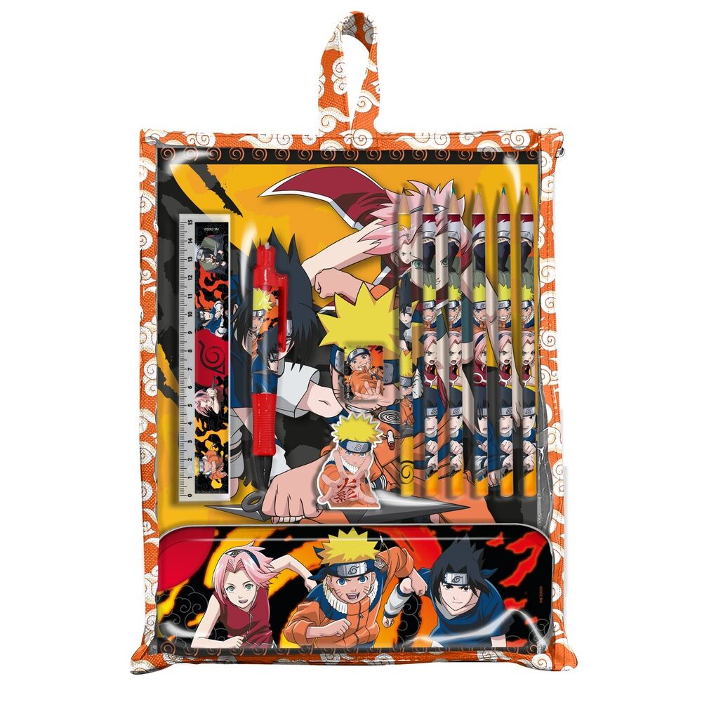 set papeleria naruto shippuden