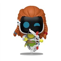 figura pop astro bot machine hunter