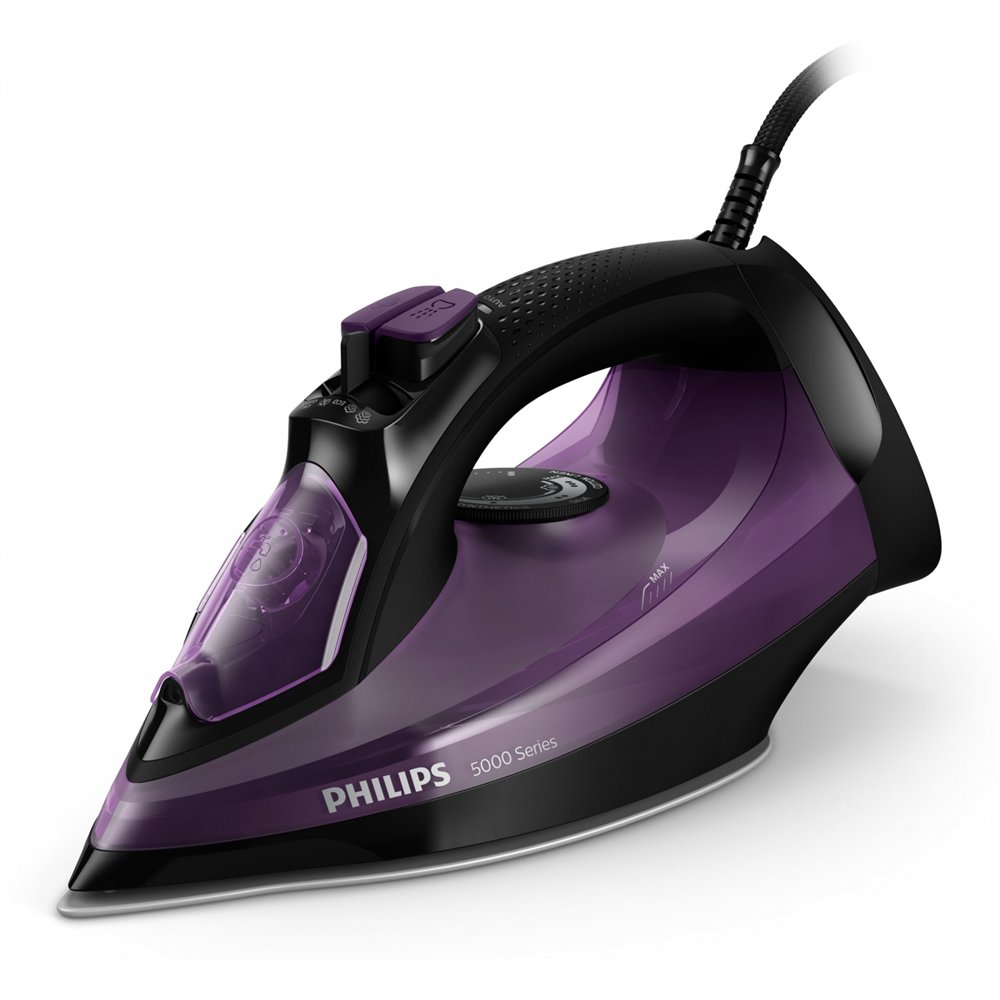 philips 5000 series plancha de vapor 2400 w de potencia con 45 g/m vapor continuo