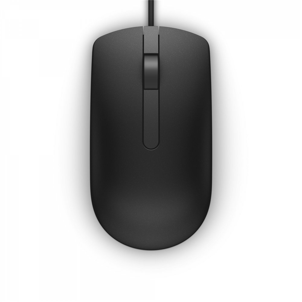 dell ms116 ratón ambidextro usb tipo a í“ptico 1000 dpi