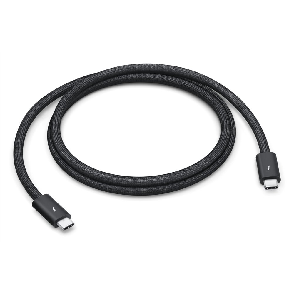 apple mc9c4zm/a cable thunderbolt 1 m 120 gbit/s negro