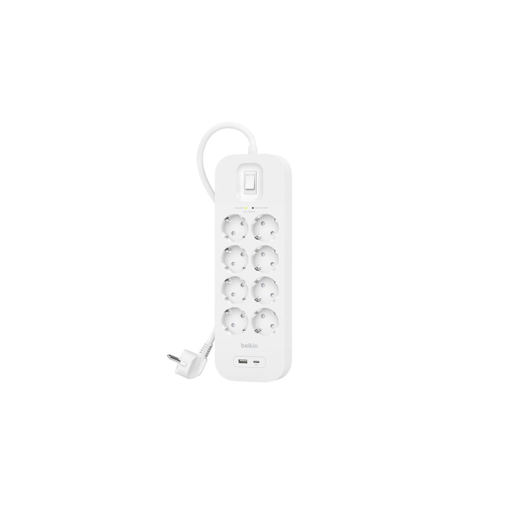 belkin srb003vf2m-v2 blanco 8 salidas ac 2 m