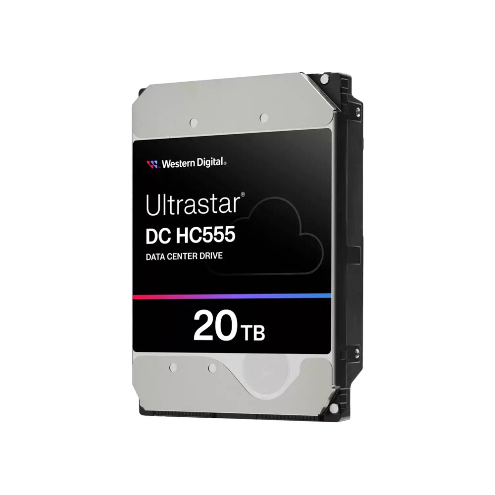 western digital ultrastar dc hc555 disco duro interno 20 tb 7200 rpm 512 mb 3.5" sas3