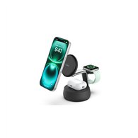 belkin qi2 fitness tracker, auriculares, smartphone, reloj inteligente negro usb cargador inalámbrico carga rápida interior