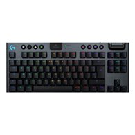 logitech g teclado para gaming inalámbrico de perfil bajo g915 x lightspeed tkl, teclas de pbt de doble moldeado, teclas totalme