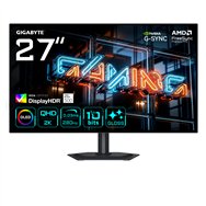 gigabyte mo27q28gr monitor gaming woled brillante 27” qhd - 2560 x 1440, 280hz, 0.03ms, 335 cd/m², display hdr true black 500, h
