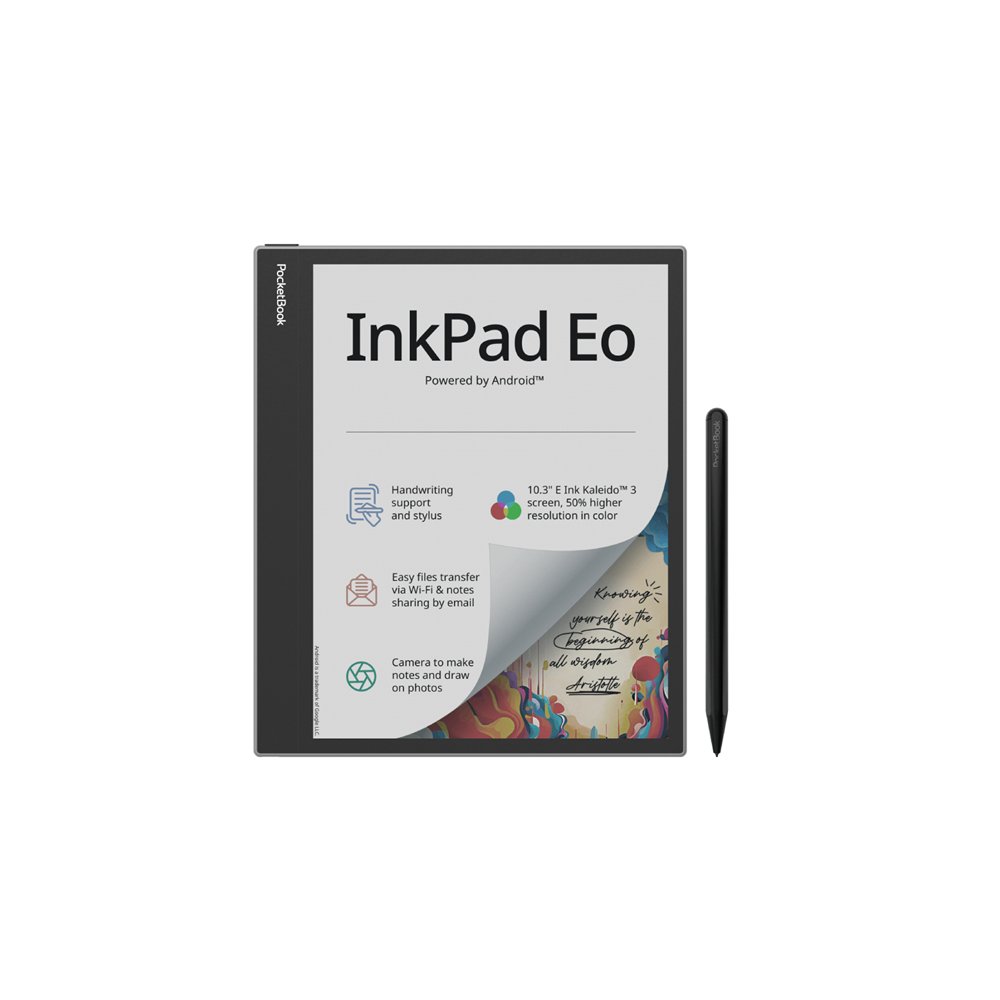 pocketbook inkpad eo lectore de e-book pantalla táctil 64 gb wifi gris